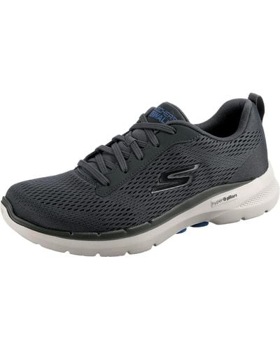 Skechers Gowalk 6-athletic Workout Walking Shoes With Air Cooled Foam Sneakers - Black