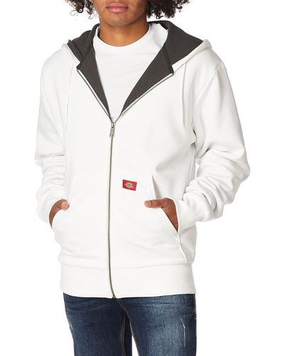 Dickies Thermal Lined Fleece Jacket - White