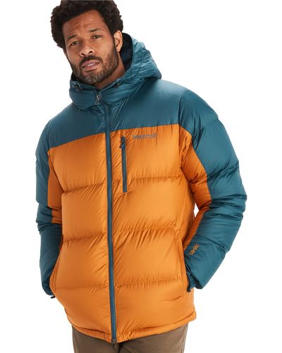 Marmot 's Guides Hoody Jacket | Down-insulated - Orange