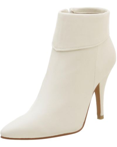 N.y.l.a. Damica Ankle Boot,winter White,10 M