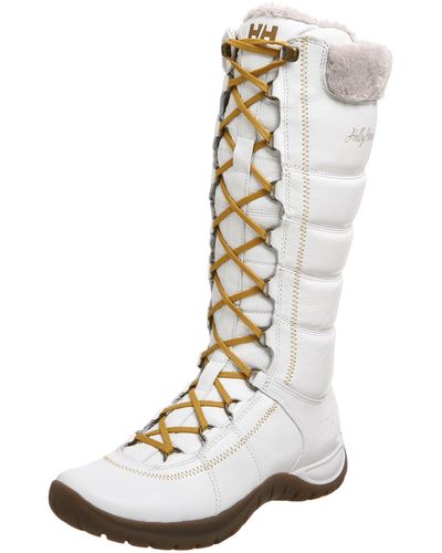 Helly Hansen Skuld Snow Boot,angora/golden,8.5 M - Natural