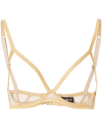 Cosabella Sardegna Open Cup Bra - Natural