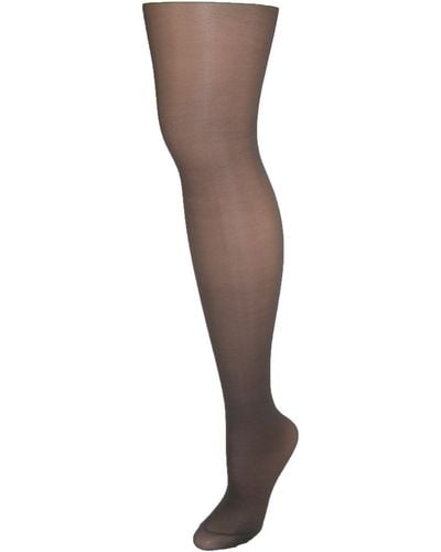Hanes Silk Reflections Alive Full Support Control Top Pantyhose 810-multiple Packs Available - Brown