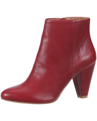 Lucky Brand Sairio Ankle Boot - Red