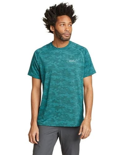 Eddie Bauer Resolution Jacquard T-shirt - Green