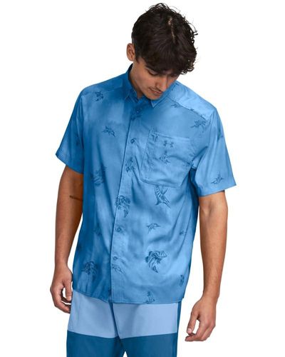 Under Armour Dockside Short Sleeve T-shirt, - Blue
