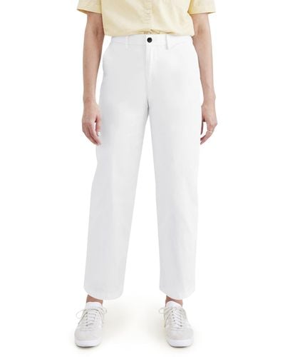 Dockers Straight Fit Weekend Chino Pants, - White