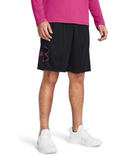 Under Armour Tech Graphic Shorts, - Red