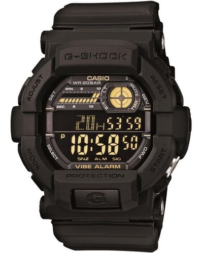 G-Shock Gd350-1b G Shock Black Watch