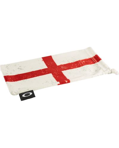 Oakley England Flag Micro Bags Large Microbags & Cleaning Kits - Red