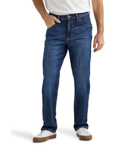 Wrangler Free-to-stretch Relaxed Fit Jean - Blue