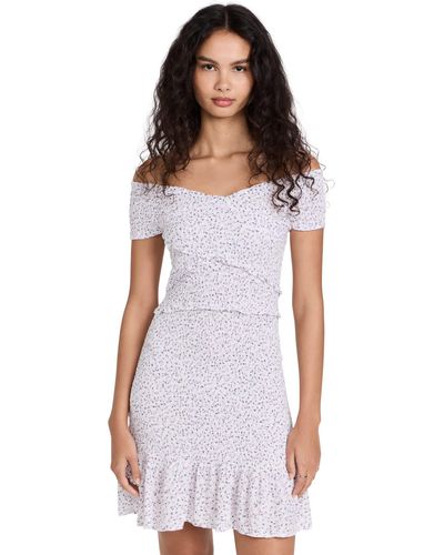 BB Dakota Rom Com Mini Dress - White