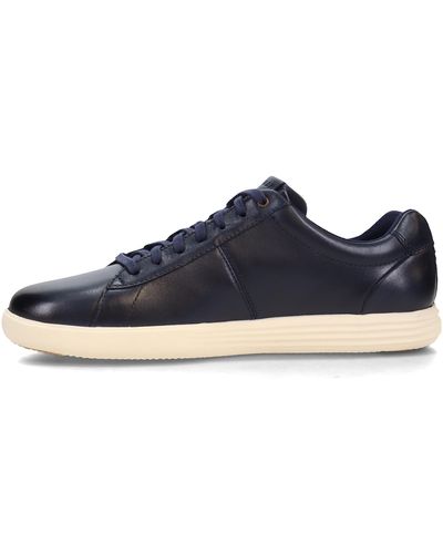 Cole Haan Mens Reagan Lace Up Sneaker - Blue