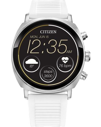 Citizen Cz Smart Pq2 41mm Smartwatch With Youq App With Ibm Watson® Ai And Nasa Research - Black