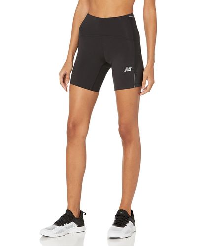 New Balance Donna Impact Correre su Misura Pantaloncini - Blu