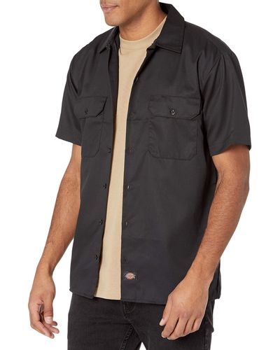 Dickies Short-sleeve Work Shirt - Black