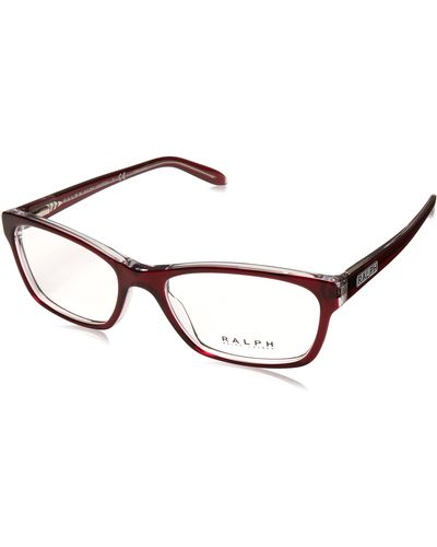 Ralph By Ralph Lauren Ra7039 Square Prescription Eyewear Frames - Black