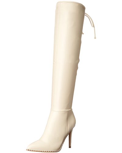 BCBGeneration Tall Knee High Boot - White