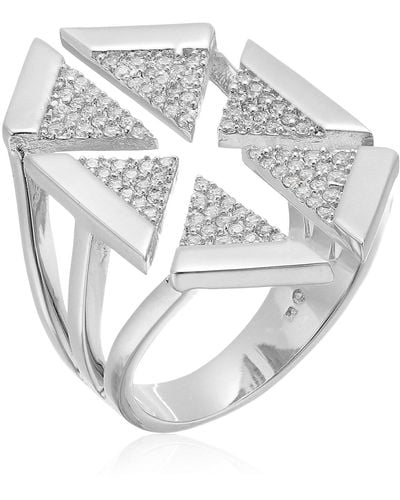 Noir Jewelry Anadolu Silver Ring - Metallic