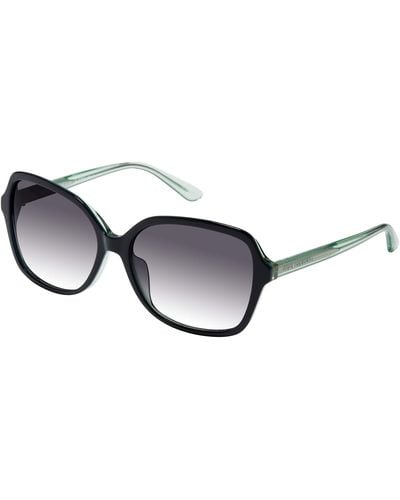Juicy Couture Ju 611/g/s Rectangular Sunglasses - Black