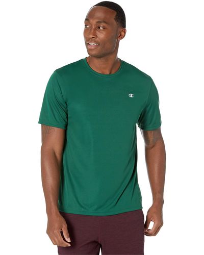 Champion , Sport Tee, Moisture Wicking, Anti Odor, Athletic T-shirt For - Green