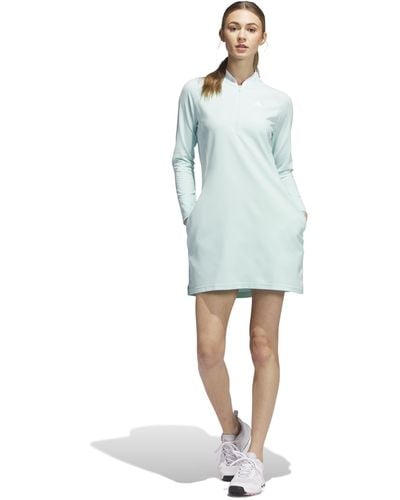 adidas Golf Standard Long Sleeve Golf Dress - Blue