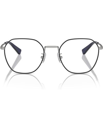COACH Hc5170 Round Prescription Eyewear Frames - Black
