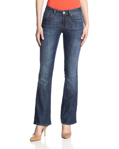 Mavi Jeans Molly Jean In Mid Kensington Mid Kensington Jeans 28 X 32 - Blue