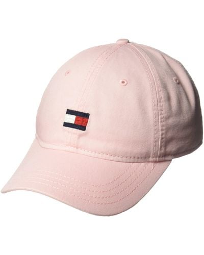 Tommy Hilfiger 's Cotton Ardin Adjustable Baseball Cap - Pink