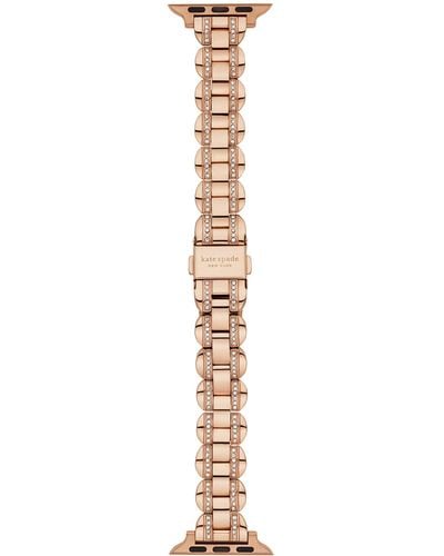 Kate Spade Stainless Steel Band For 38/40/41mm Apple Watch Series 1-6 - Metallic