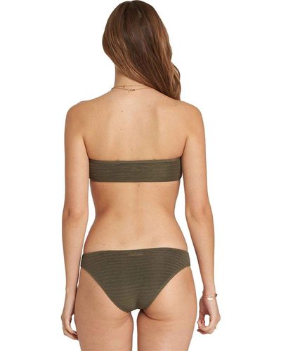Billabong Standard No Hurry Tropic Bikini Bottom - Green