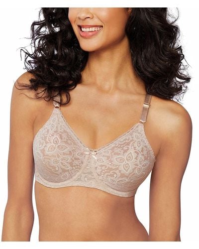 Bali Lace And Smooth Underwire Bra - Black