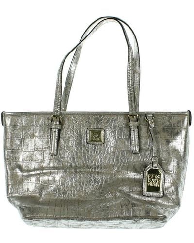 Anne Klein Perfect Medium 60290879 Shoulder Bag,platinum,one Size - Gray