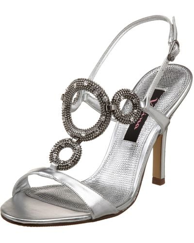 Nina Celeni Sandal,silver Mirror,6 M Us - Metallic