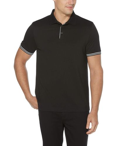 Perry Ellis Icon Polo Shirt - Black