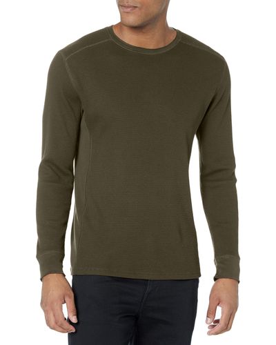 Vince S Thermal L/s Crew - Green