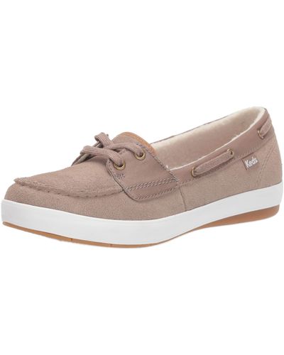Keds Charter Suede/faux Shearling Cx Sneaker - Multicolor