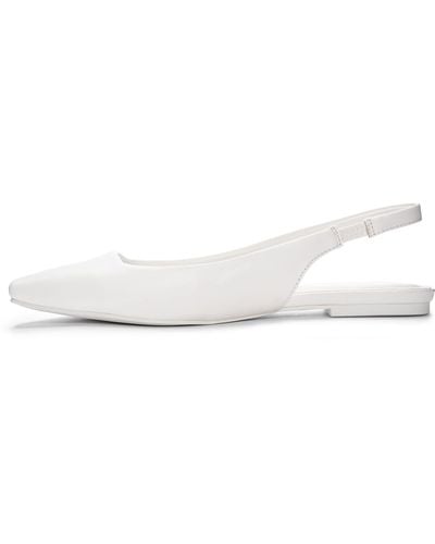 Chinese Laundry Rhyme Time Ballet Flat - White