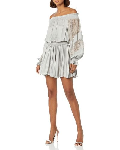 Ramy Brook Trent Off The Shoulder Dress - White