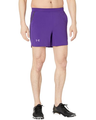 Under Armour Launch 5-inch Shorts, - Purple