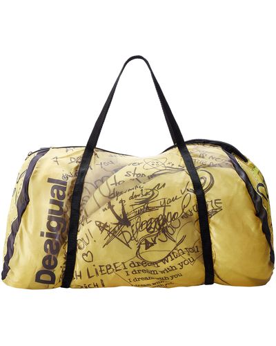 Desigual Cost Yellow 2 Duffle Bag
