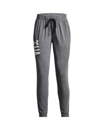 Under Armour Gray Joggers Size Small Womens Pockets Exercise Pants