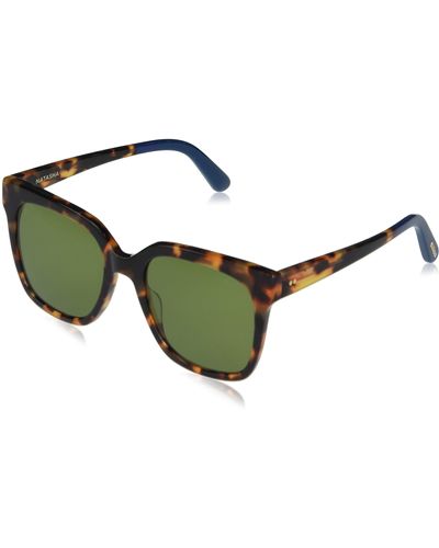 TOMS Polarized Square Sunglasses - Green