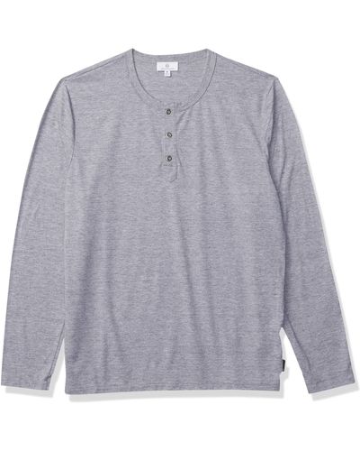 AG Jeans Clyde L/s Henley - Gray