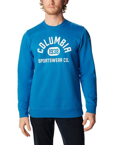 Columbia Trek Crew Sweater - Blue