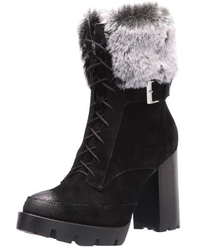 Charles David Oxford Fashion Boot - Black