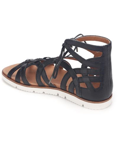 Kenneth Cole Gentle Souls By Kenneth Cole Lavern Lite Lace Up Sandal - Blue