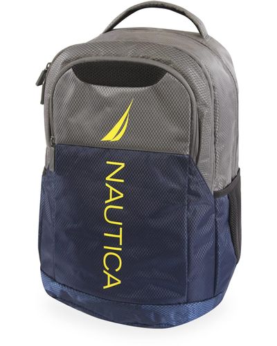 Nautica Armada Laptop Backpack - Blue