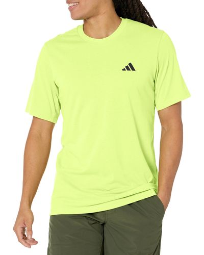 adidas Essentials Logo Training T-shirt - Yellow