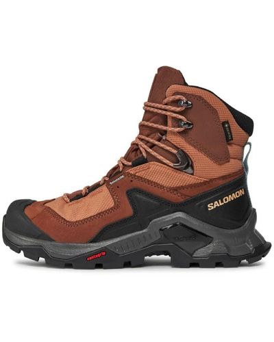 Salomon Quest Element Gore-tex Trail Running Shoe - Brown